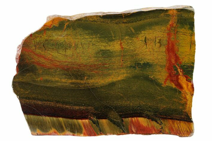 Marra Mamba Tiger's Eye Slab - Mt Brockman ( Billion Years) #161944